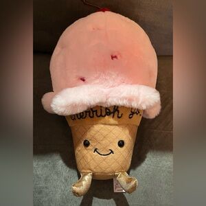 Ice Cream Plush, “I Cherrish You” New